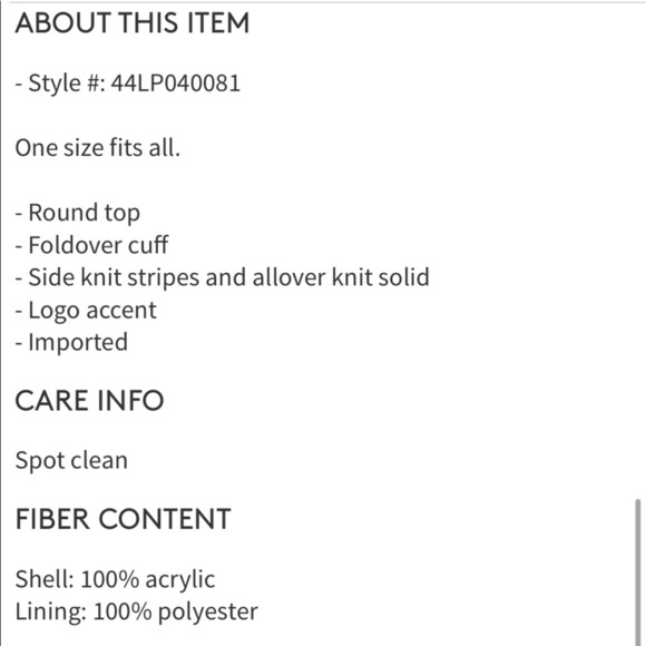 Levi’s Rainbow Side Stripe Cuff Beanie - Picture 2 of 2